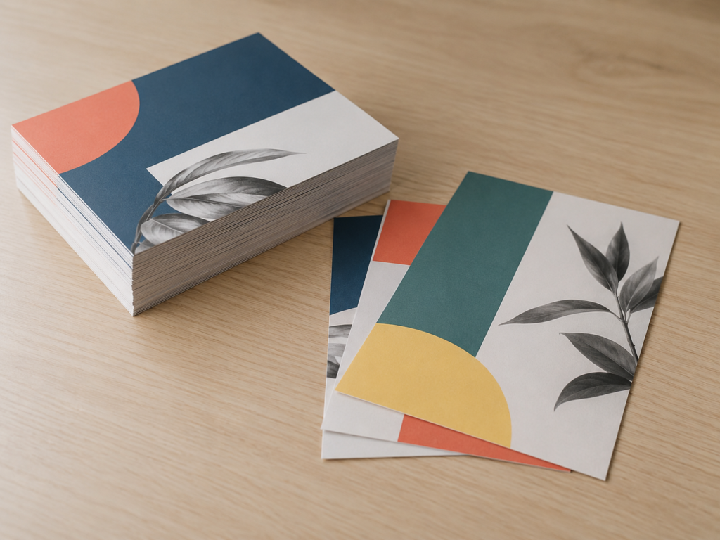 A printed A5 flyer