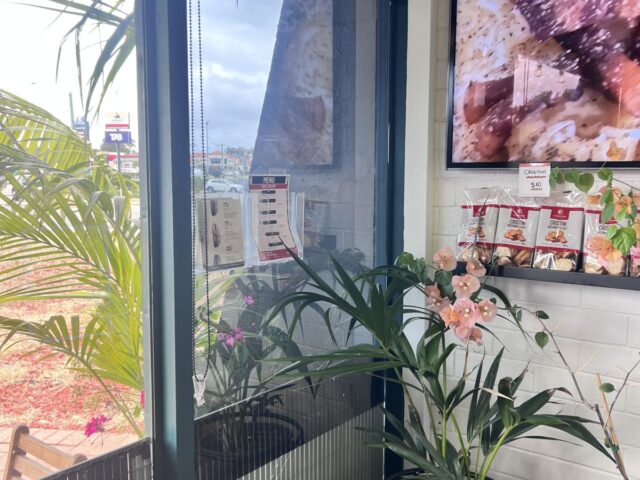 Advertising display in Cafe in Balcatta