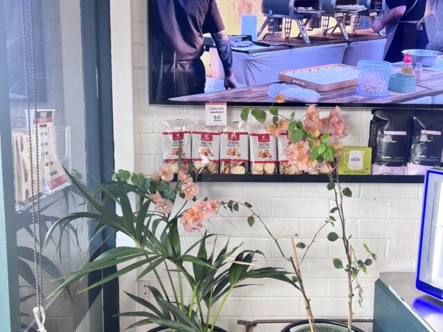 Advertising display in Cafe in Balcatta